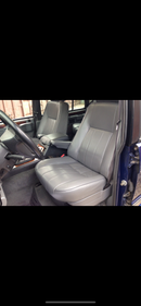 Range Rover Leather Seat Covers - mail order textured leather OE stitch pattern